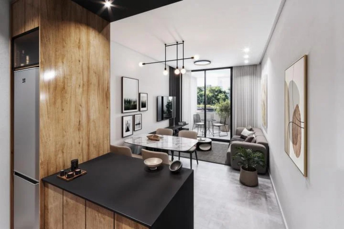 Departamento de 2 y 3 Ambientes en venta a Estrenar . Emprendimiento.